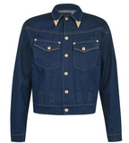 Versace Jeans Couture Gold Tip Denim Jacket