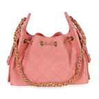 Chanel  Suede Mini Chanel 25 Hobo