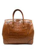 Ralph Lauren Ricky 33 Caiman Crocodile Bag