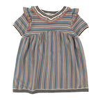 Caramel Foxglove Knitted Baby Dress