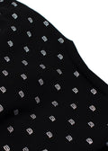 Alexander Wang Black Cropped Crystal T-Shirt