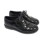 Dolce & Gabbana Girls Black Lace Up Brogues