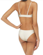 Melissa Odabash Vienna Gold Jacquard Bikini