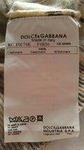Dolce & Gabbana Cashmere Leopard Print Cardigan