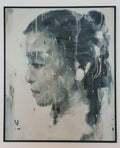 Phuong Quoc Tri Oil On Canvas, Portrait Of Lady 90 x100cms