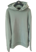 Cotton/Cashmere Blend Pale Green Hoodie