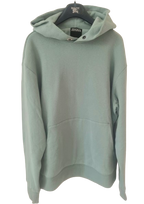 Cotton/Cashmere Blend Pale Green Hoodie