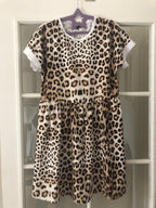 ROBERTO CAVALLI leopard print dress 12 years