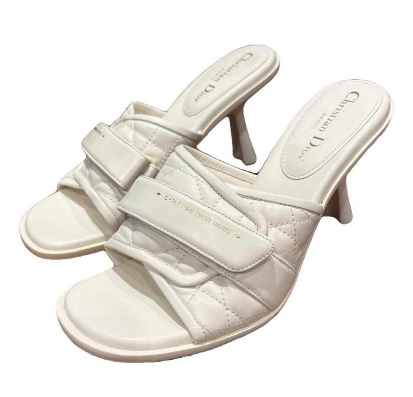 Dior White Revolution Sandals