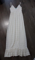 Ivory Lace Maxi Dress