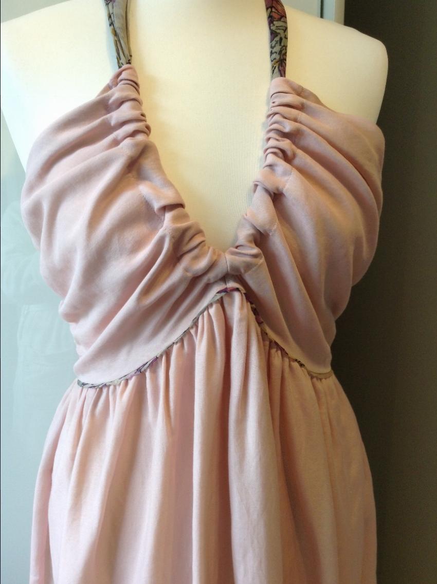 Kenzo Silk Halterneck Dress