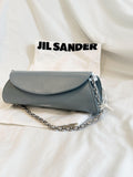 Jil Sander Blue Mini Cannolo Shoulder Bag