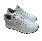 Prada Men's White Leather Trainers