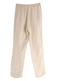 Golden Goose Cream SStar Print Split Hem Joggers