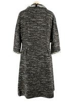 Edward Archour Paris Grey Tweed Dress