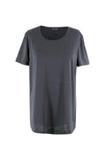 Loro Piana Charcoal Grey Cotton T-Shirt