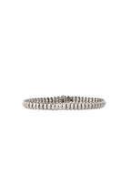 18ct white gold & white diamond bracelet