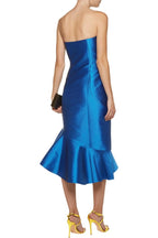 Sachin & Babi Blue Strapless Dress