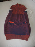 Peter Pilotto orange and blue knit dress