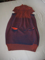 Peter Pilotto orange and blue knit dress
