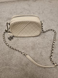 Chanel White Coco Boy Camera Bag