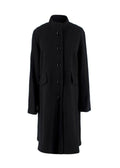 Battistoni Black Cashmere Long Coat