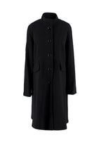 Battistoni Black Cashmere Long Coat