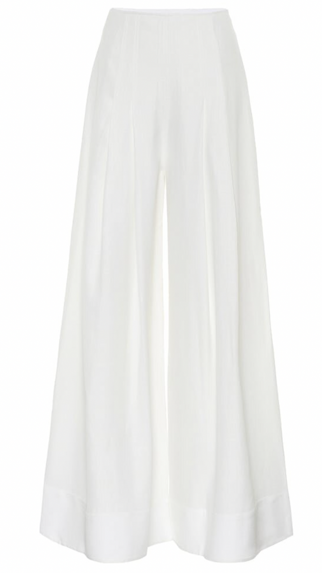 Ecru Le Pantalon Arcello Wide Leg Trousers