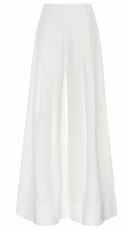 Ecru Le Pantalon Arcello Wide Leg Trousers