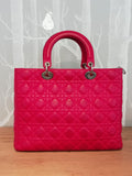 Dior Pink Large Lady Dior