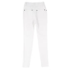 Rodarte White High Waisted Skinny Fit Jeans