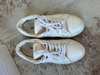 White Grape Leather Low Sneakers