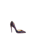 Multicolour crystal embellished Iriza Bling Bang 100 heeled pumps