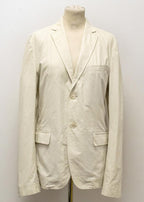 Kenzo Cotton-Silk Beige Jacket