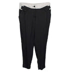 Robert Rodriguez Black Silk Blend Trousers with Grey Waist