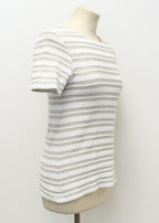 Reiss Grey striped t-shirt