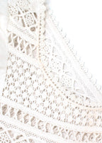 Sea New York White Guipure Mini Dress