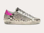 Python Printed Superstar Sneakers