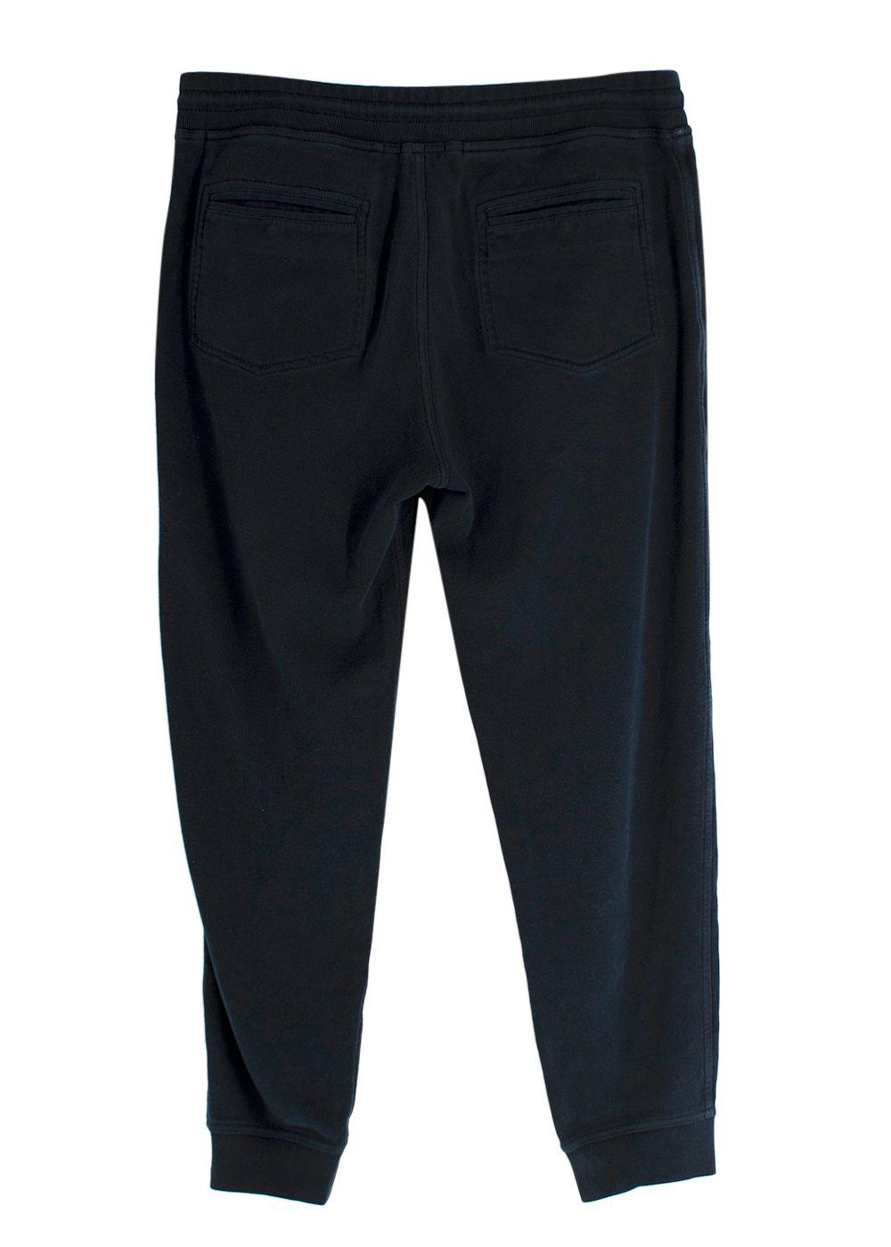 Brunello Cucinelli Navy Sweatpants