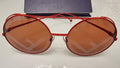 Fendi Red/Pink Run Away Pilot Sunglasses