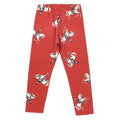 Monnalisa Girls 6Y Red Horse Riding Print Leggings