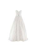 Suzanne Neville Cabianca Ivory Silk Organza Wedding Dress