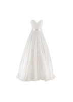 Suzanne Neville Cabianca Ivory Silk Organza Wedding Dress