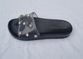 Dina Gem Embellished PVC Sliders