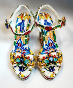 Dolce & Gabbana Majolica Wedges