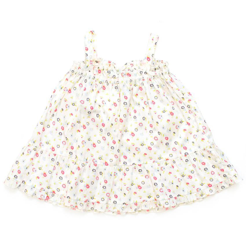 Marie Chantal floral sleeveless top