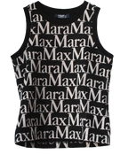 MaxMara Black Logo Top