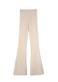 Galvan Cream Maia Cashmere Flared Trousers
