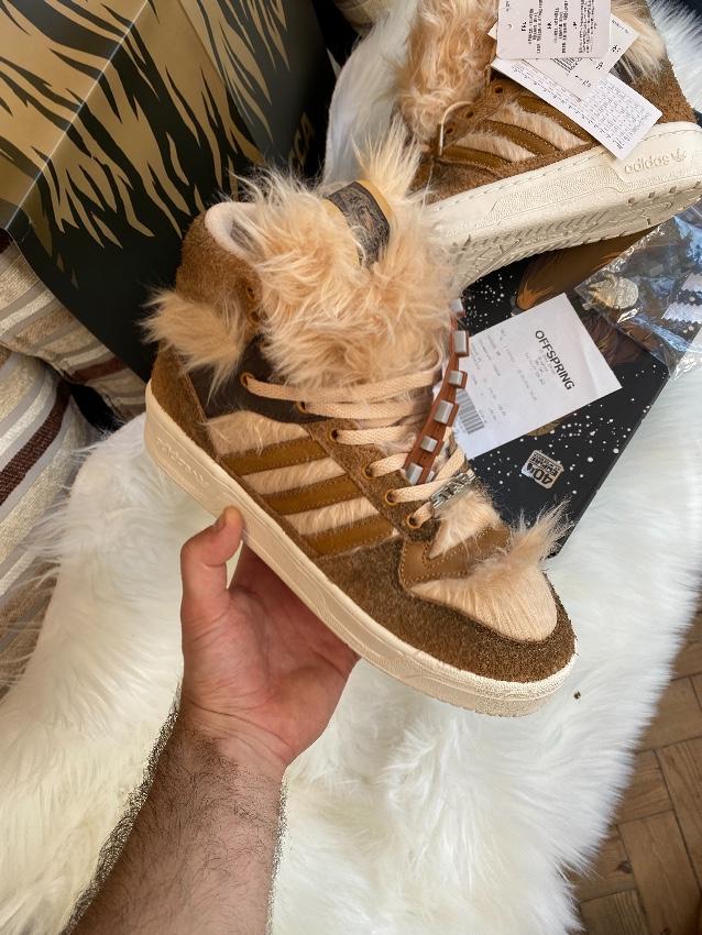 Star Wars x Adidas Rivalry Hi Chewbacca Sneakers