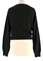 Dolce & Gabbana Grey Cashmere Wrap Jumper